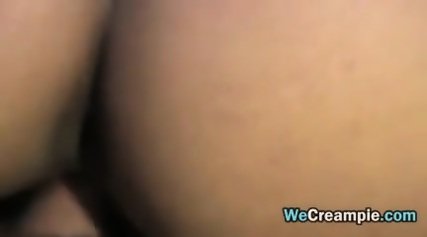 Asian Girlfriend Gets A Creampie